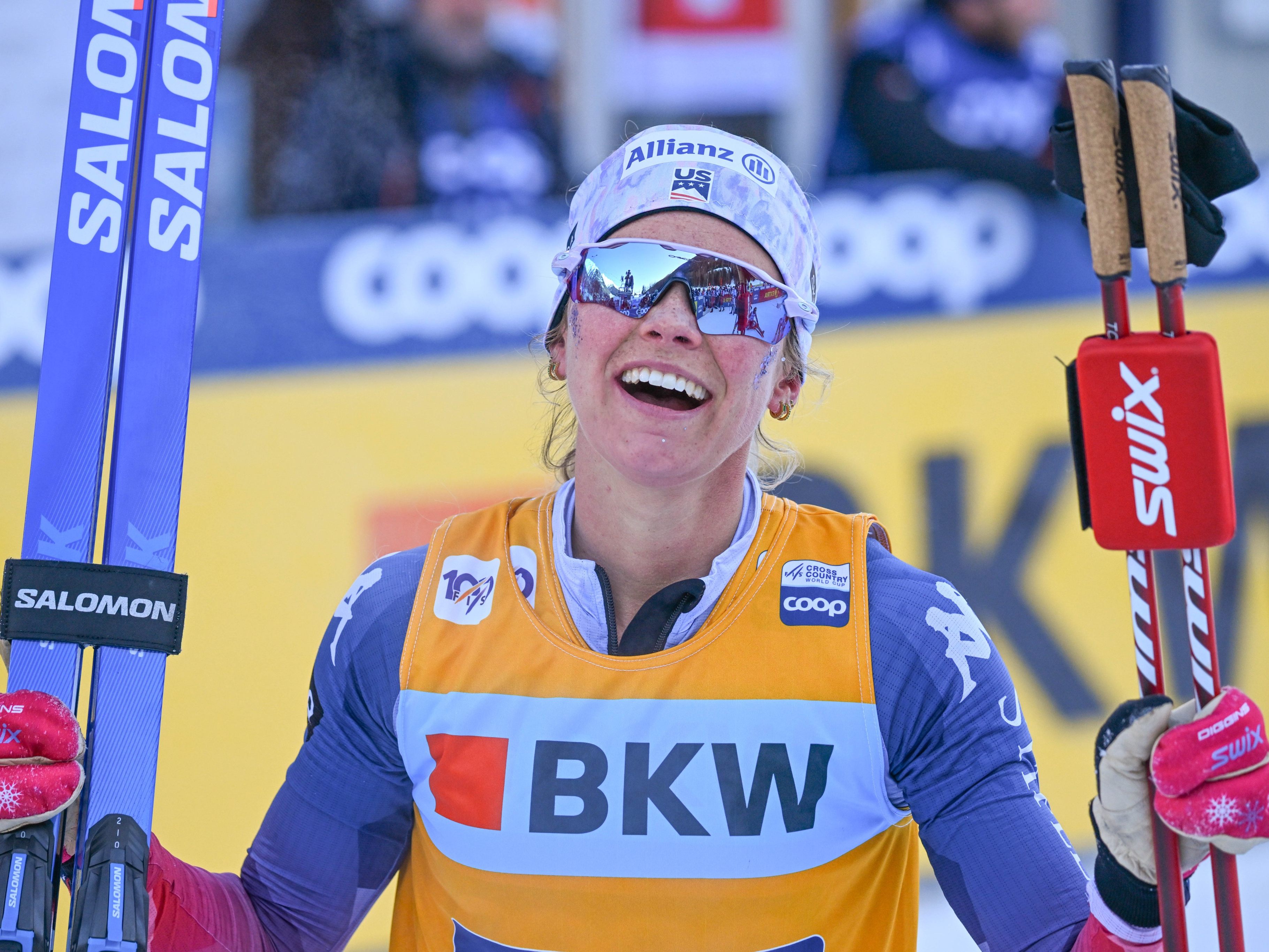 Jessie Diggins beendet nach dieser Saison ihre aktive Karriere.