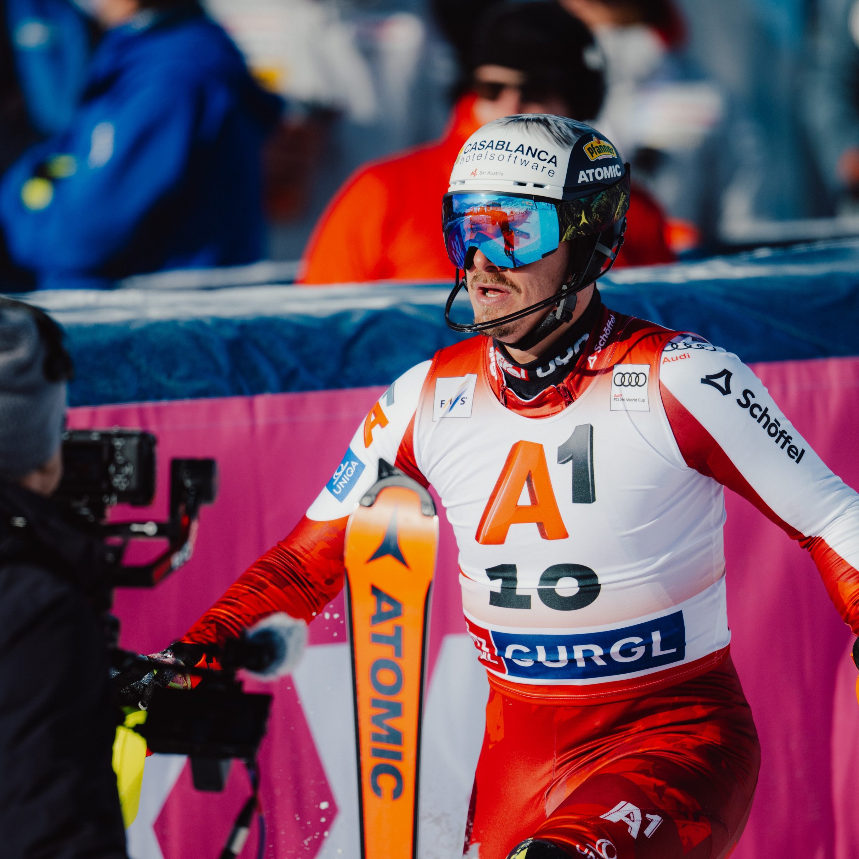 Manuel Feller fuhr in Gurgl nur auf den 27. Platz.