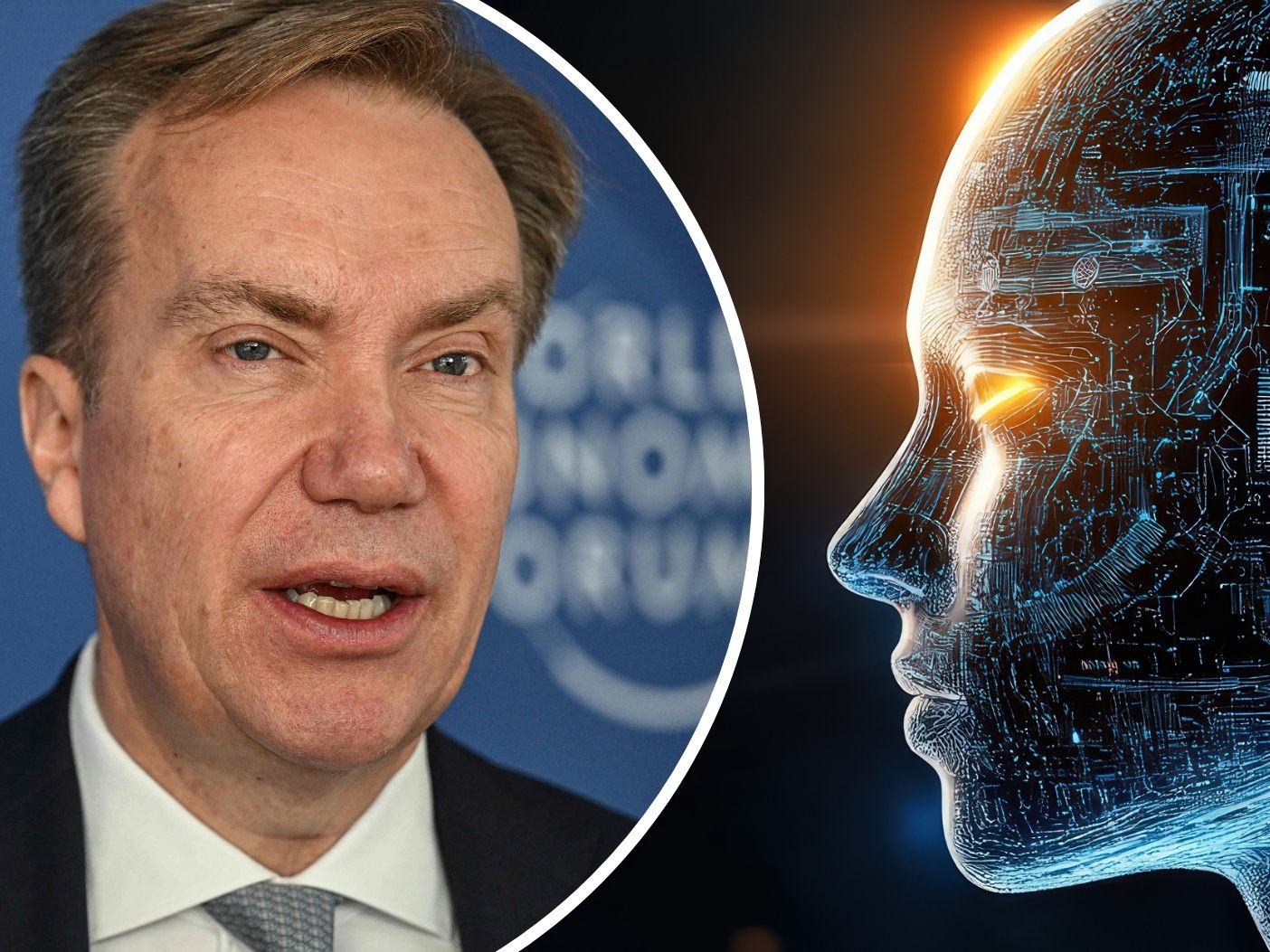 Investitionen in KI alleine heuer bei rund 500 Mrd. Dollar, sagt Brende (l.).