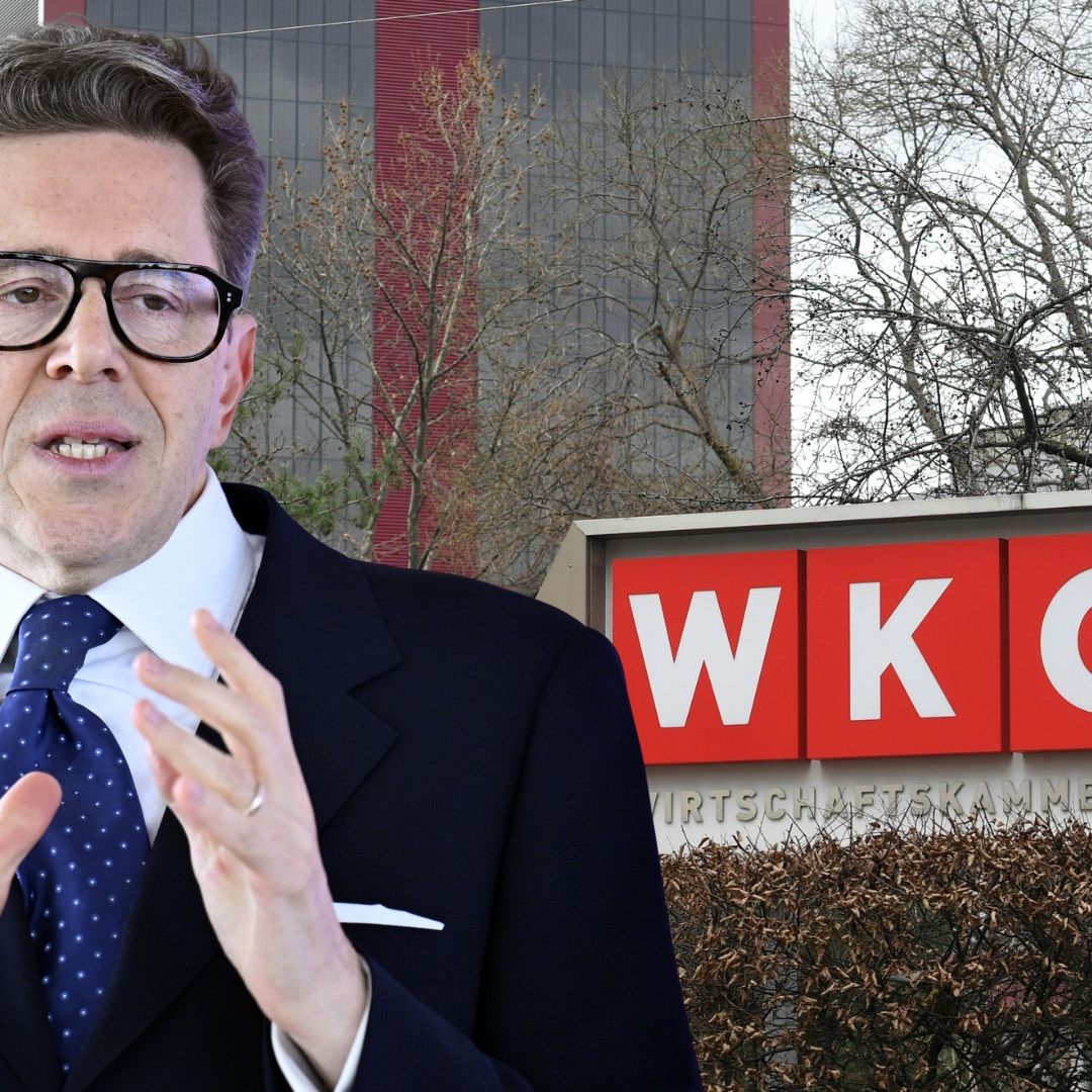 WKÖ-Präsident Harald Mahrer begründete die Halbierung der Gehaltserhöhung mit der "schiefen Optik" und sprach von einem notwendigen Zeichen in schwierigen Zeiten.