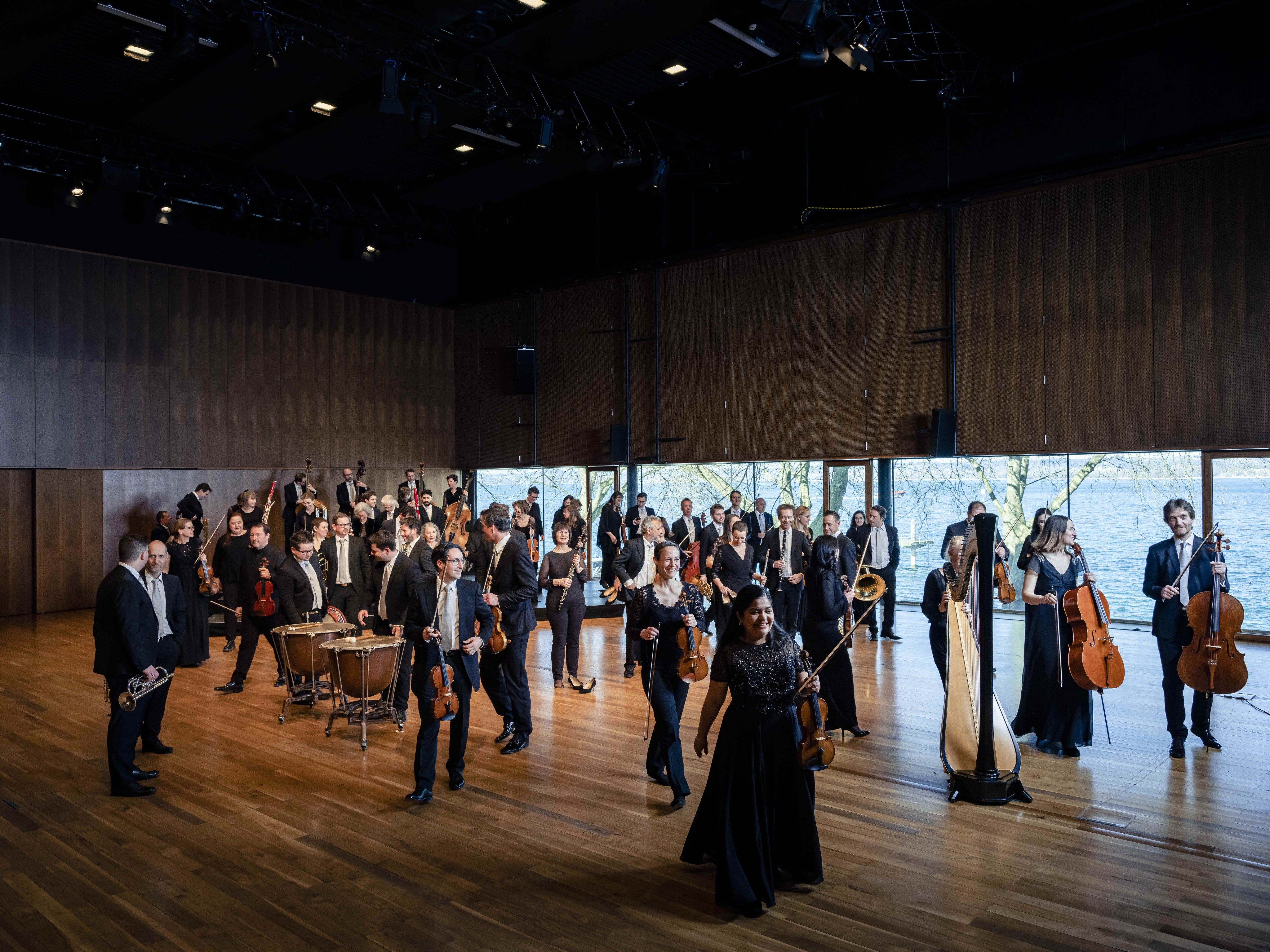 Das Symphonieorchester Vorarlberg im Festspielhaus Bregenz.