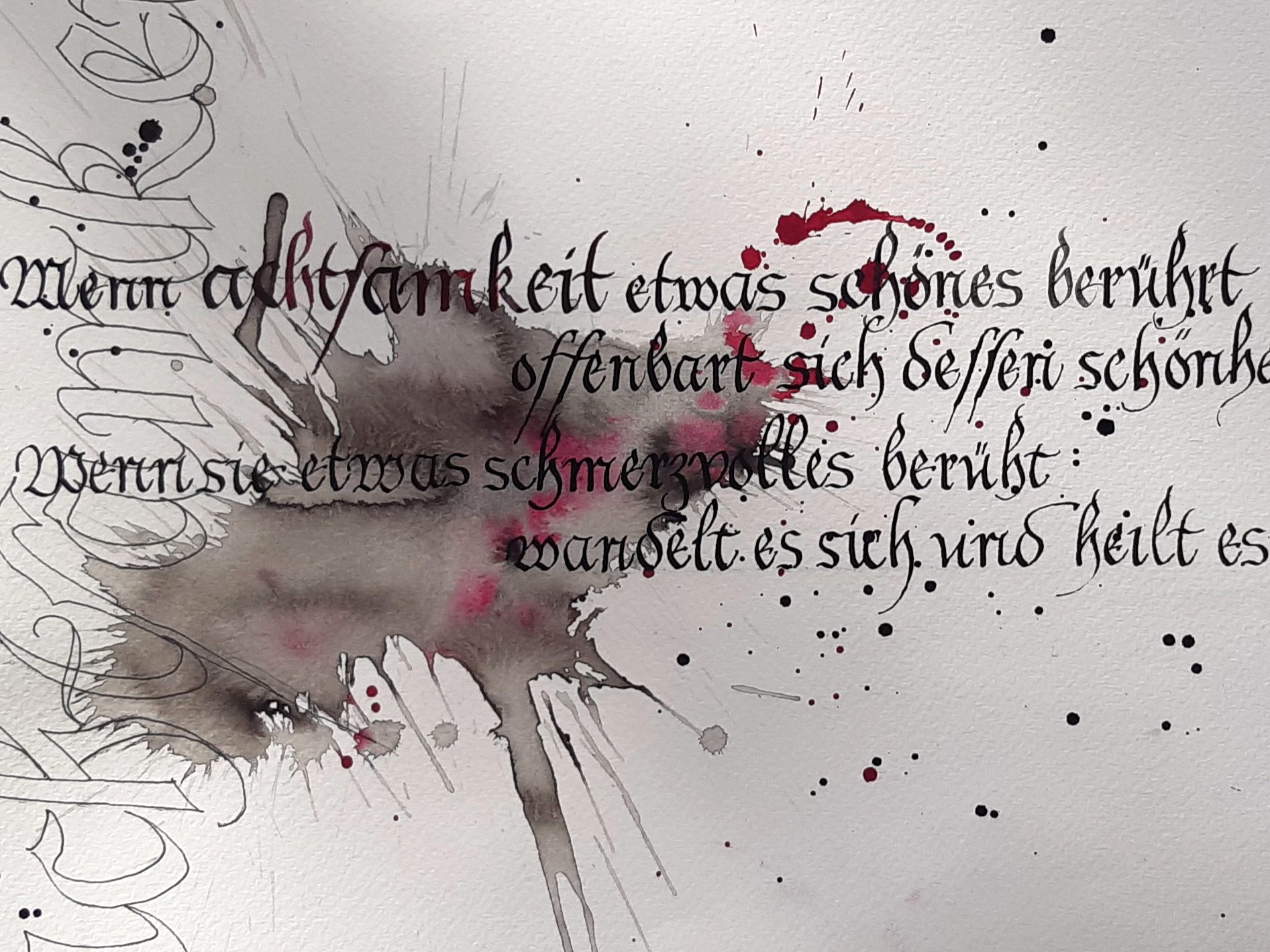 Die nächste Ausstellung im WOW-Kasten befasst sich mit der Gestaltung wunderschöner Buchstaben.