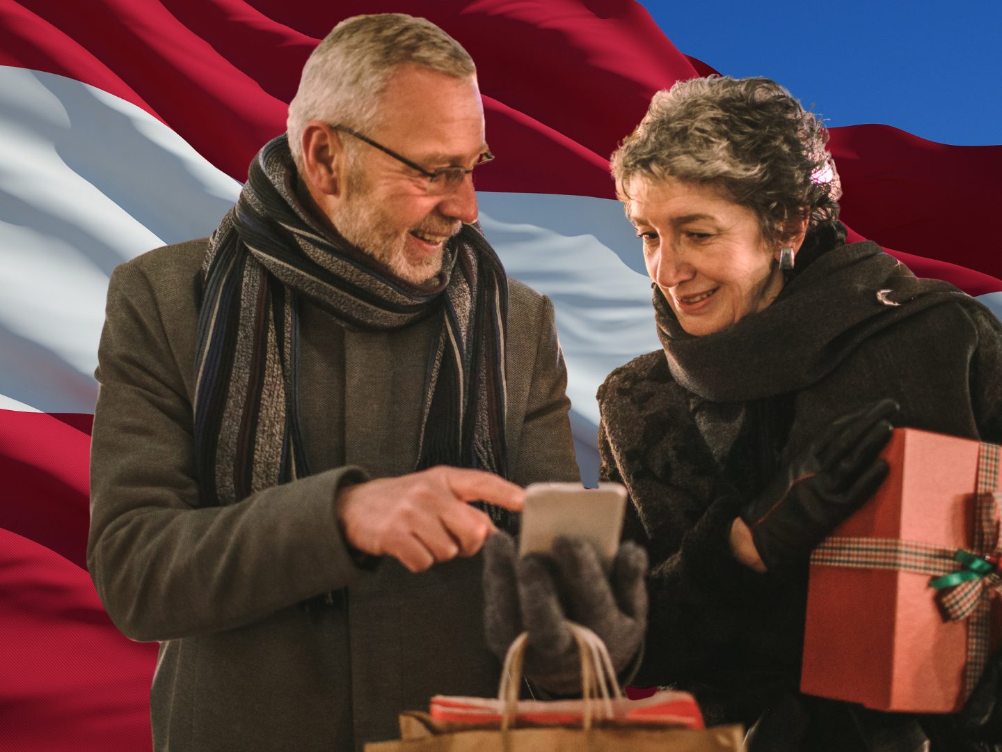 Mehr als die Hälfte der Österreicher hat Freude am Weihnachtseinkauf.