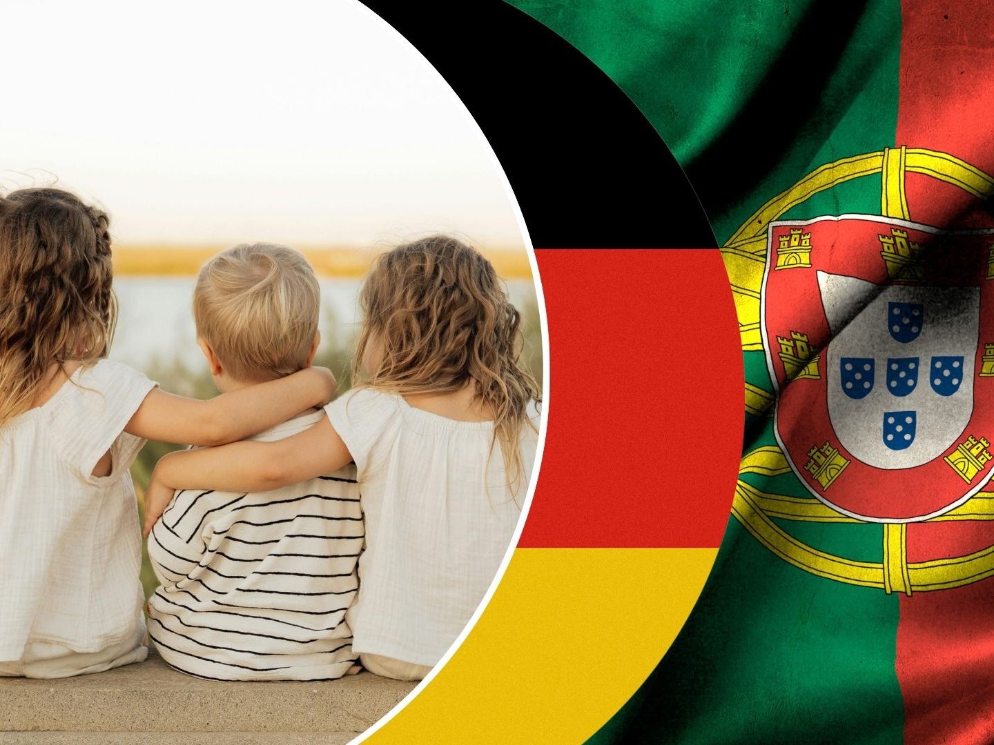 Drei in Deutschland vermisste Jugendliche wurden bei einem Polizeieinsatz in Portugal entdeckt.