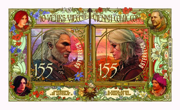 Die auf 125.1000 Stück limitierte VIECC®-Briefmarke.