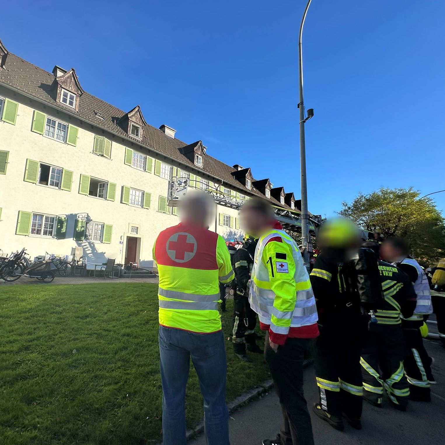 Am Dienstag kam es zu einem Brand in Bregenz.