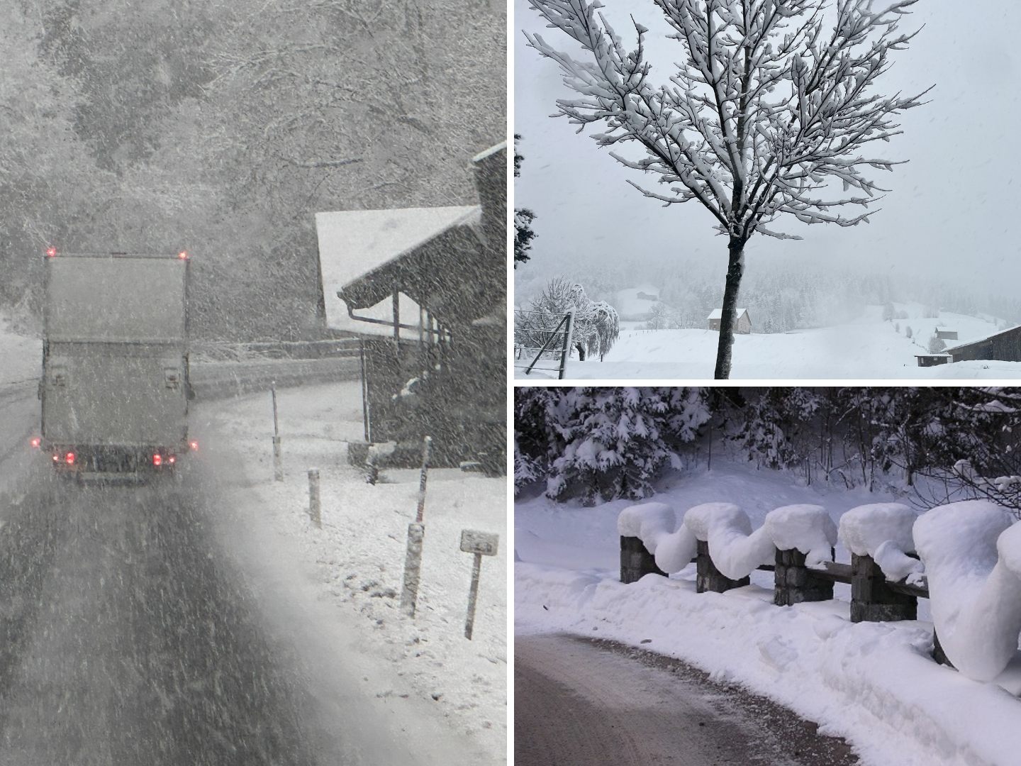 Der Winter hält Einzug in Vorarlberg.