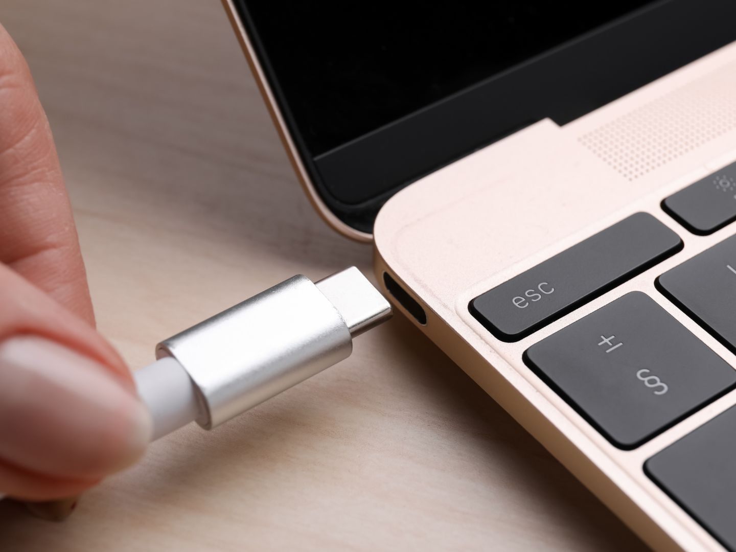 Das bedeutet das "C" in USB-C.