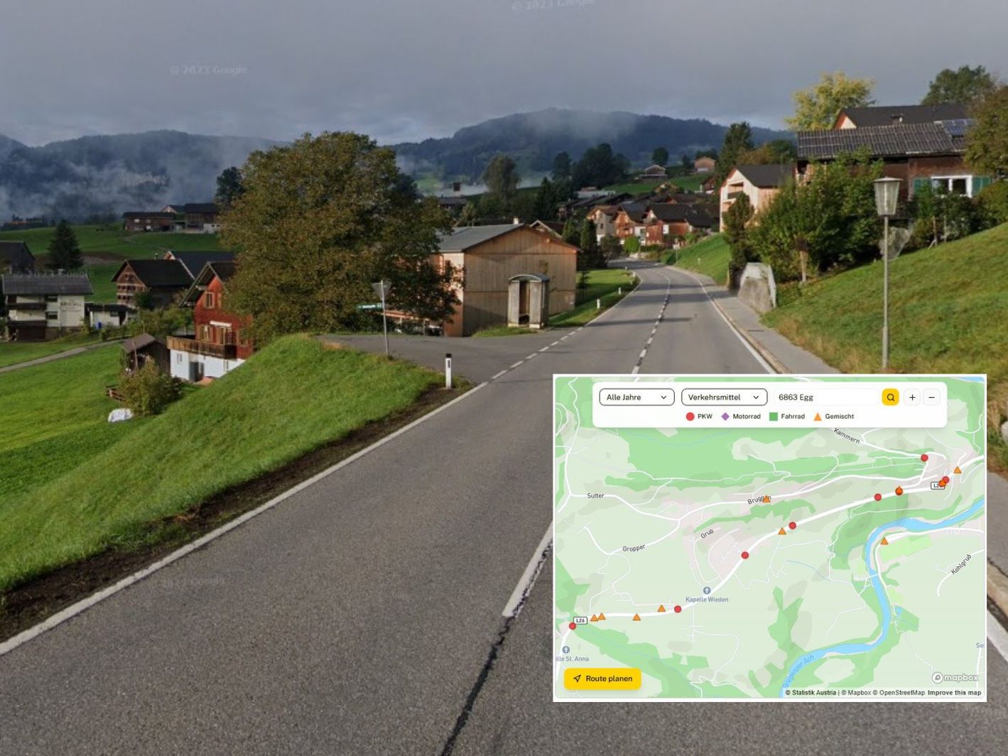 Sicherer unterwegs in Egg.