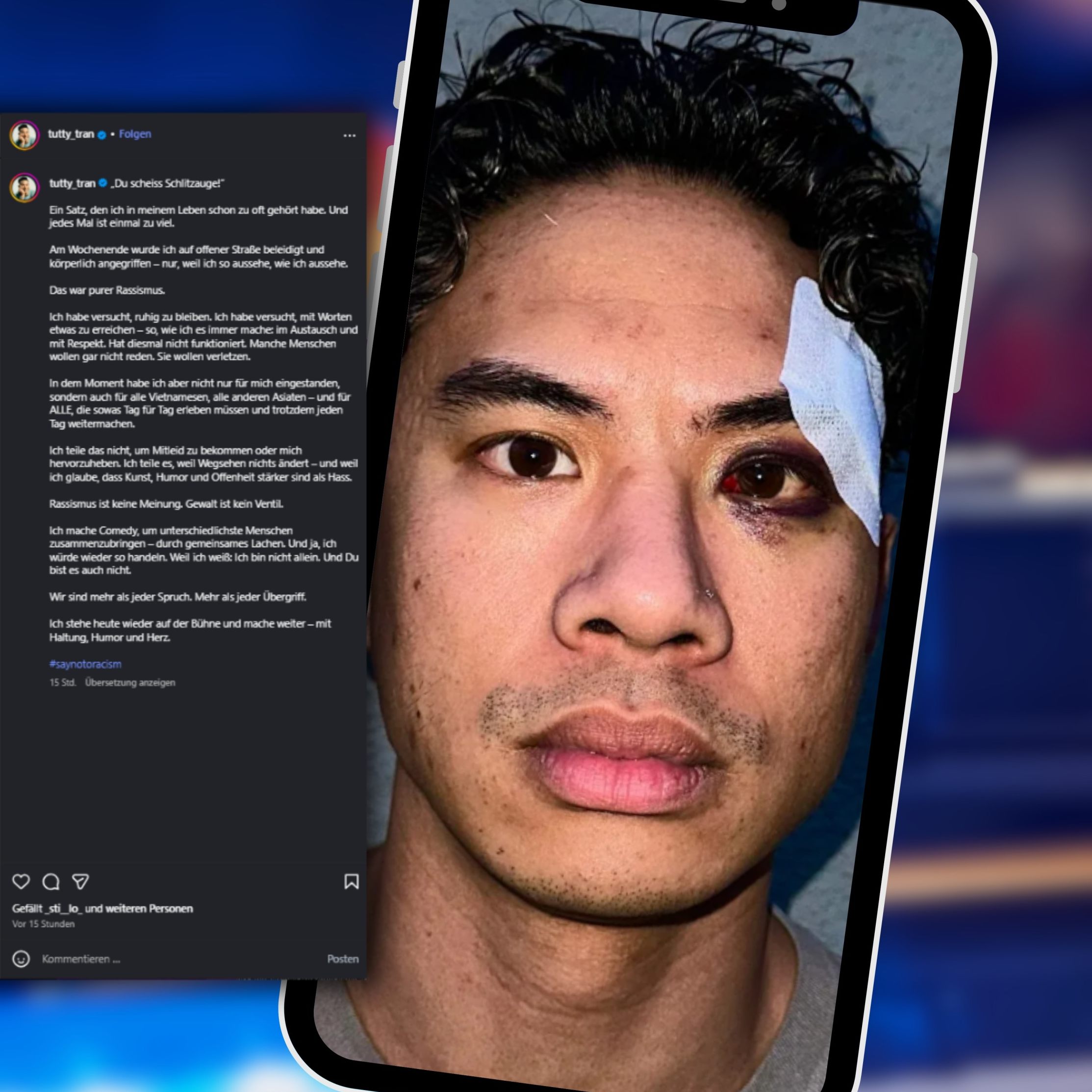 „Manche wollen nicht reden, sie wollen verletzen“, sagt Tutty Tran