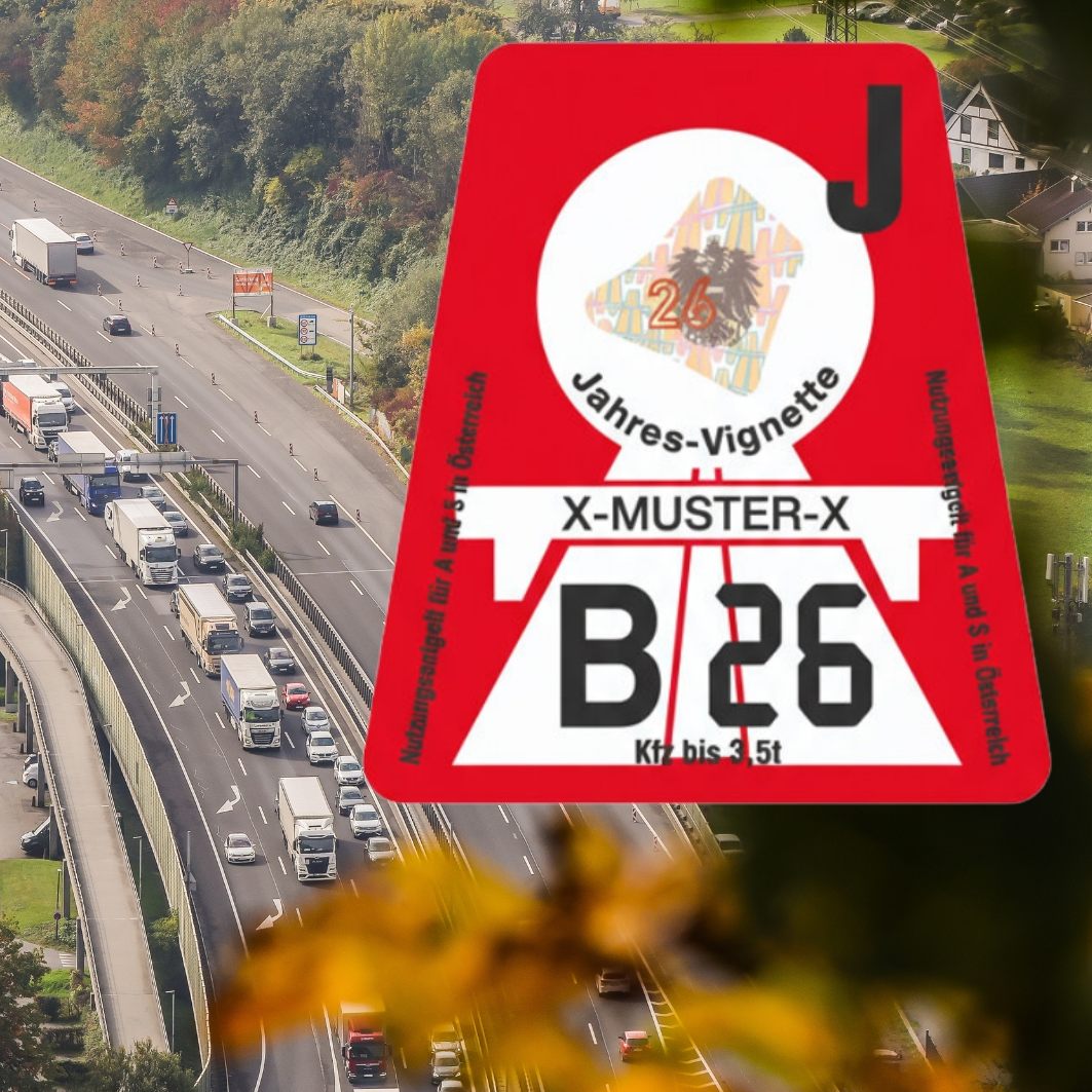 Was die Vignette 2026 kostet.