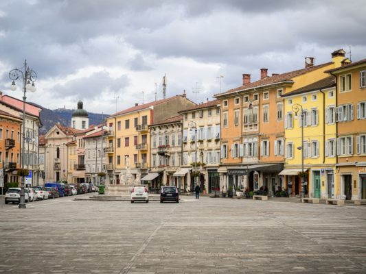 Die Piazza della Vittoria in Gorizia