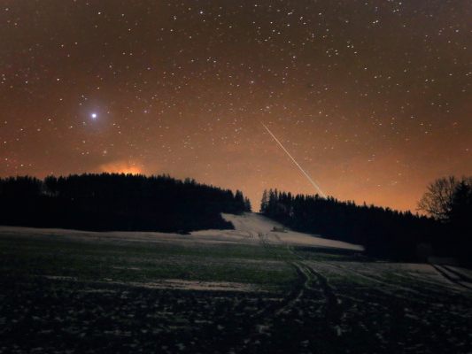 Winter-Meteorstrom der Geminiden geht dieser Tage nieder
