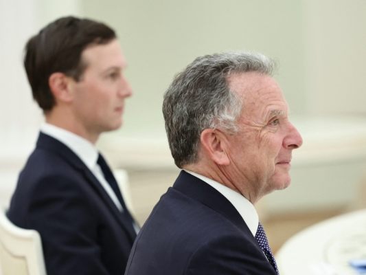 Witkoff (r.) und Kushner (l.) genießen kein Vertrauen der Europäer