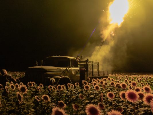 Die Ukraine reagierte mit Gegenangriffen auf Russland