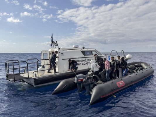 Griechische Küstenwache vor Kreta im Einsatz (Themenbild)