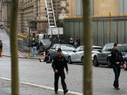 Kam nur etwas zu spät: Die Pariser Polizei