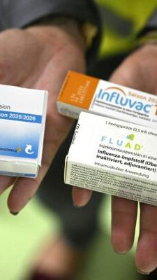 Verschiedene Grippe-Impfstoffe für Kinder und Erwachsene