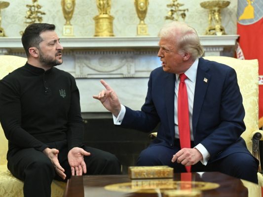 Ukrainischer Staatschef Selenskyj und US-Präsident Trump