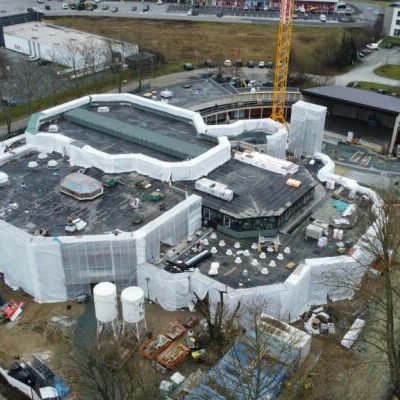 Noch wird in Güssing fleißig saniert