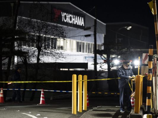 Die Polizei riegelte den Tatort ab