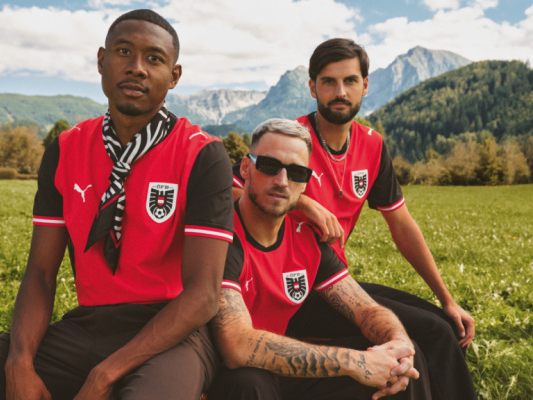 Die ÖFB-Stars wollen in neuem Design groß aufspielen