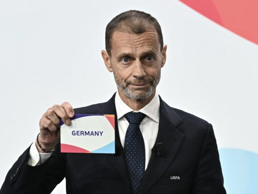 UEFA (im Bild Präsident Ceferin) vergab Frauen-EM 2029 an Deutschland