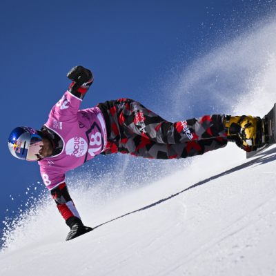 Karl zum Auftakt auf dem Podest