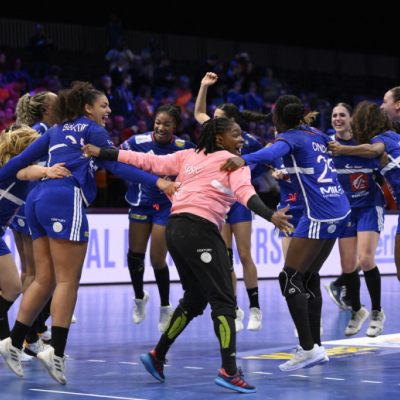 Frankreich feierte den Viertelfinalerfolg gegen Dänemark