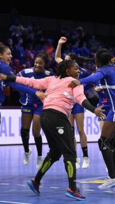 Frankreich feierte den Viertelfinalerfolg gegen Dänemark