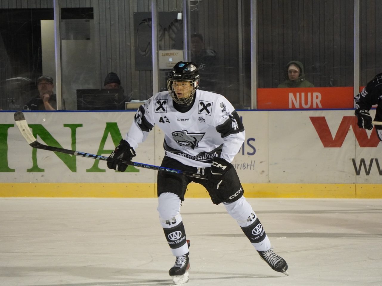 Unsere #43 Mathias Hofer geht voran