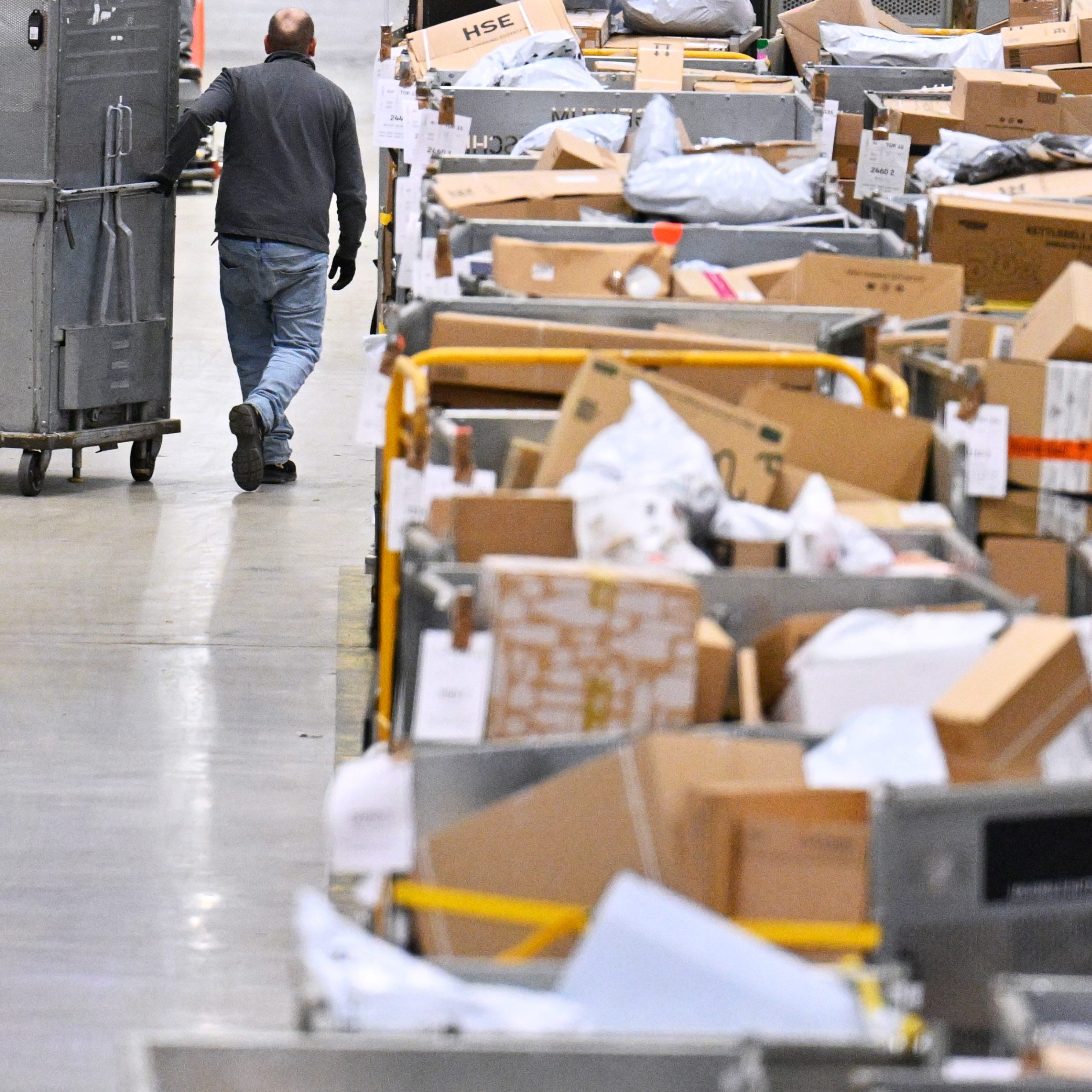 Post erwartet logistische Belastung