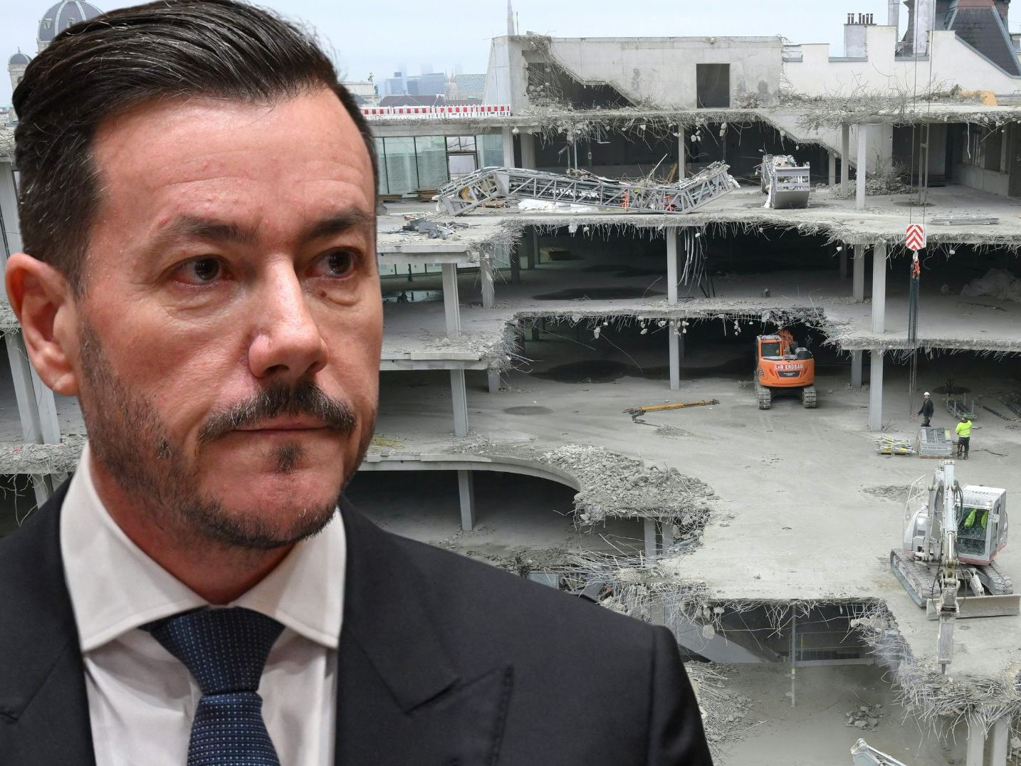 Aus den Überbleibseln des Benko-Projekts "Lamarr" werden jetzt Untersetzer für den guten Zweck.