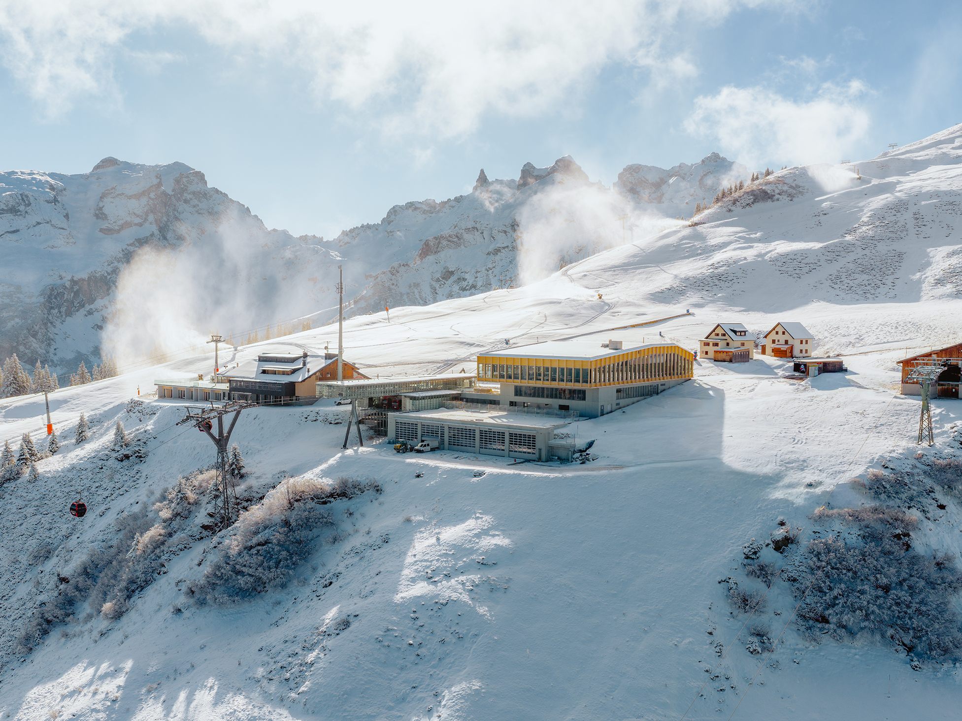 Kulinarik mit Aussicht: Das neue Grüneck am Golm ist eröffnet Neuer Genuss-Hotspot in den Bergen: Grüneck öffnet am Golm