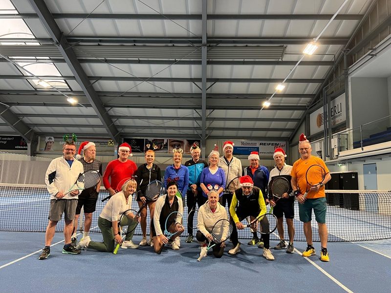 Nikolaus-Match beim PVÖ-Tennistreff