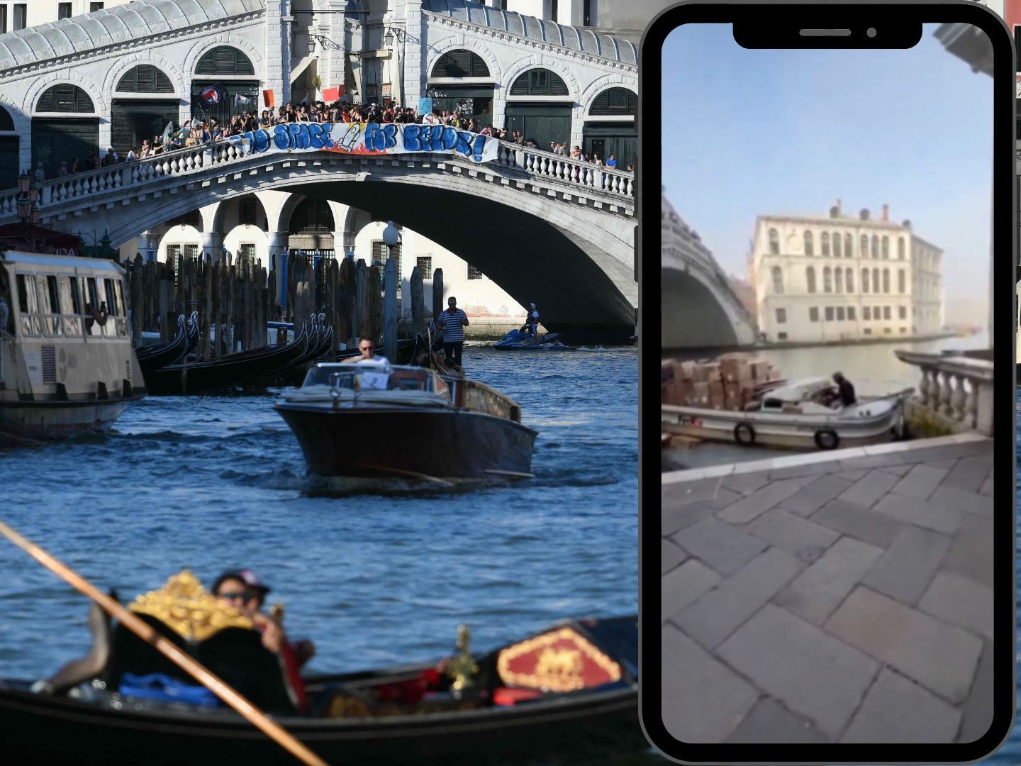 20-J-hrige-klaut-Lieferboot-und-kracht-in-Venedigs-ber-hmteste-Br-cke