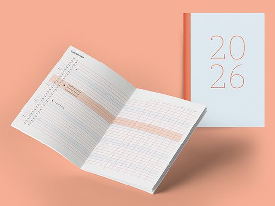 Keine Lust auf unhandliche und teure Kalender? Dann hol dir den AK Kalender 2026! (Grafik: AK)