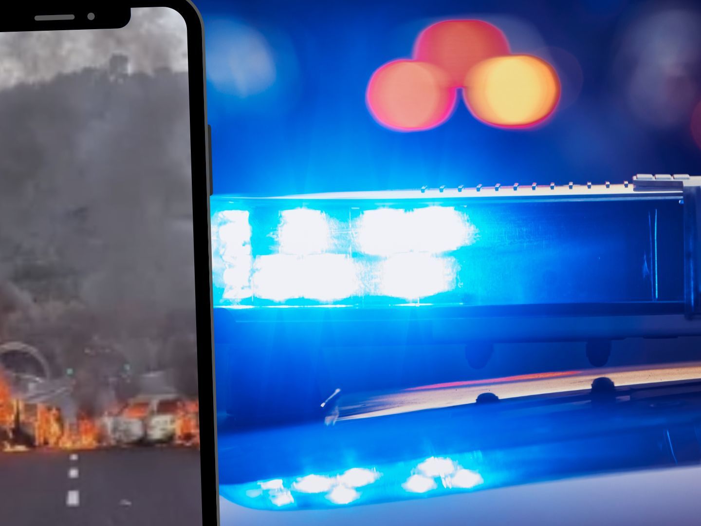 Wie aus einem Film: Geldtransporter in Italien gestoppt und ausgeraubt.